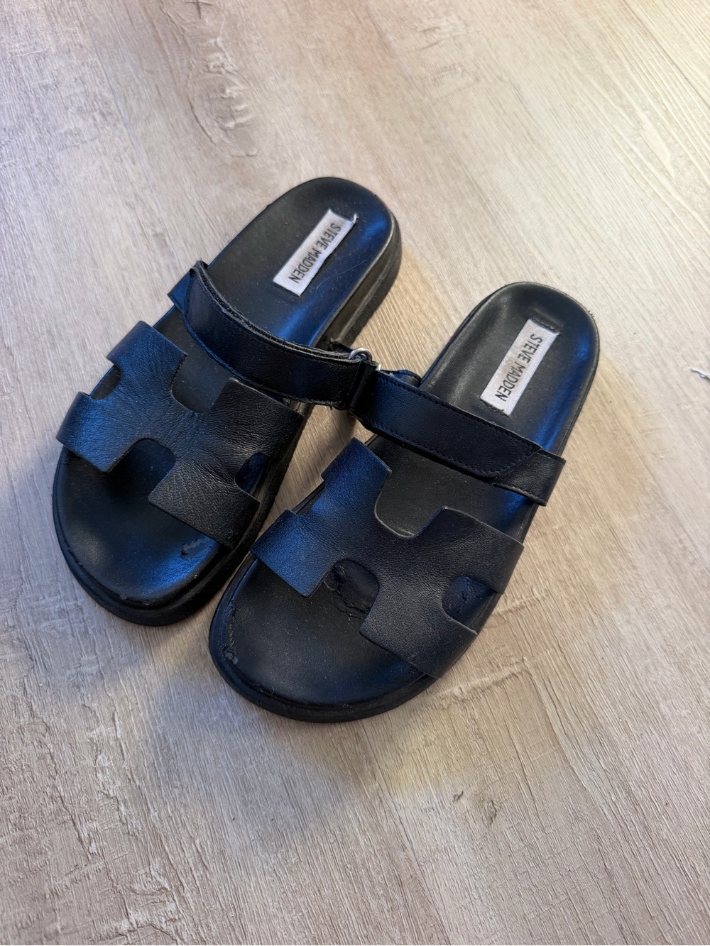 Steve Madden Mayven Footbed Slide Sandals